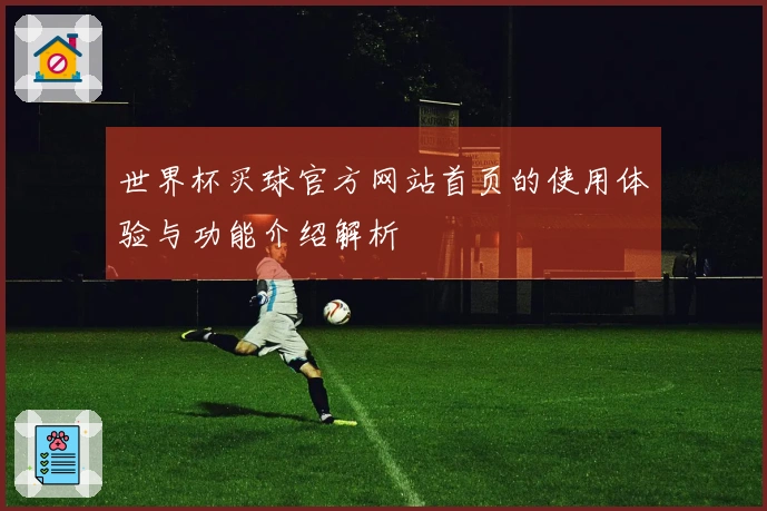 世界杯买球官方网站首页的使用体验与功能介绍解析