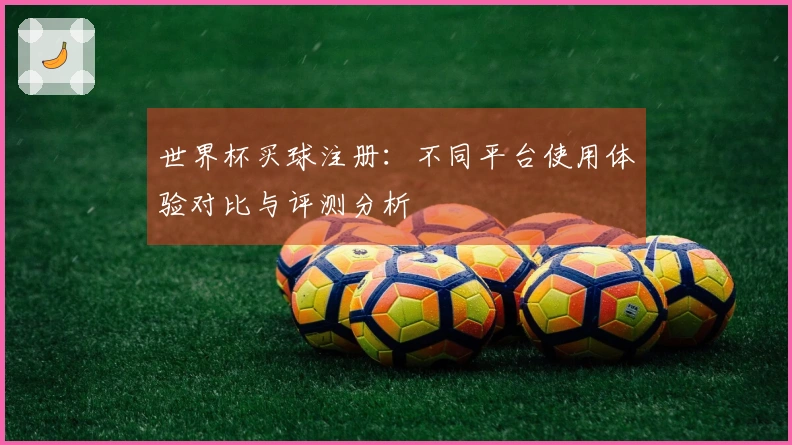 世界杯买球注册：不同平台使用体验对比与评测分析