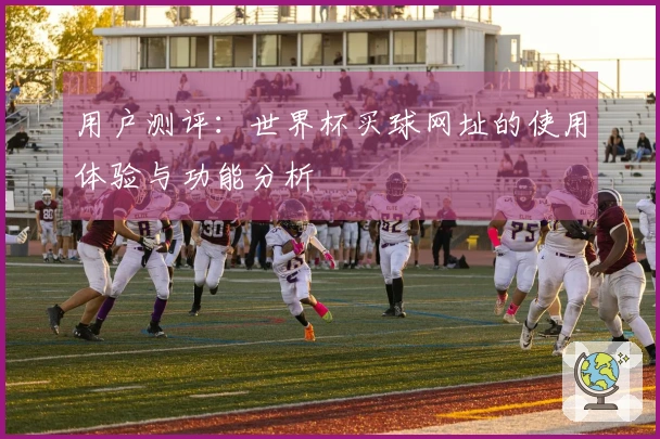 用户测评：世界杯买球网址的使用体验与功能分析